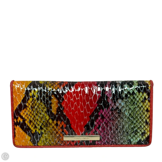 Ady Wallet Designer By Brahmin In Red Dragon, Size: Medium