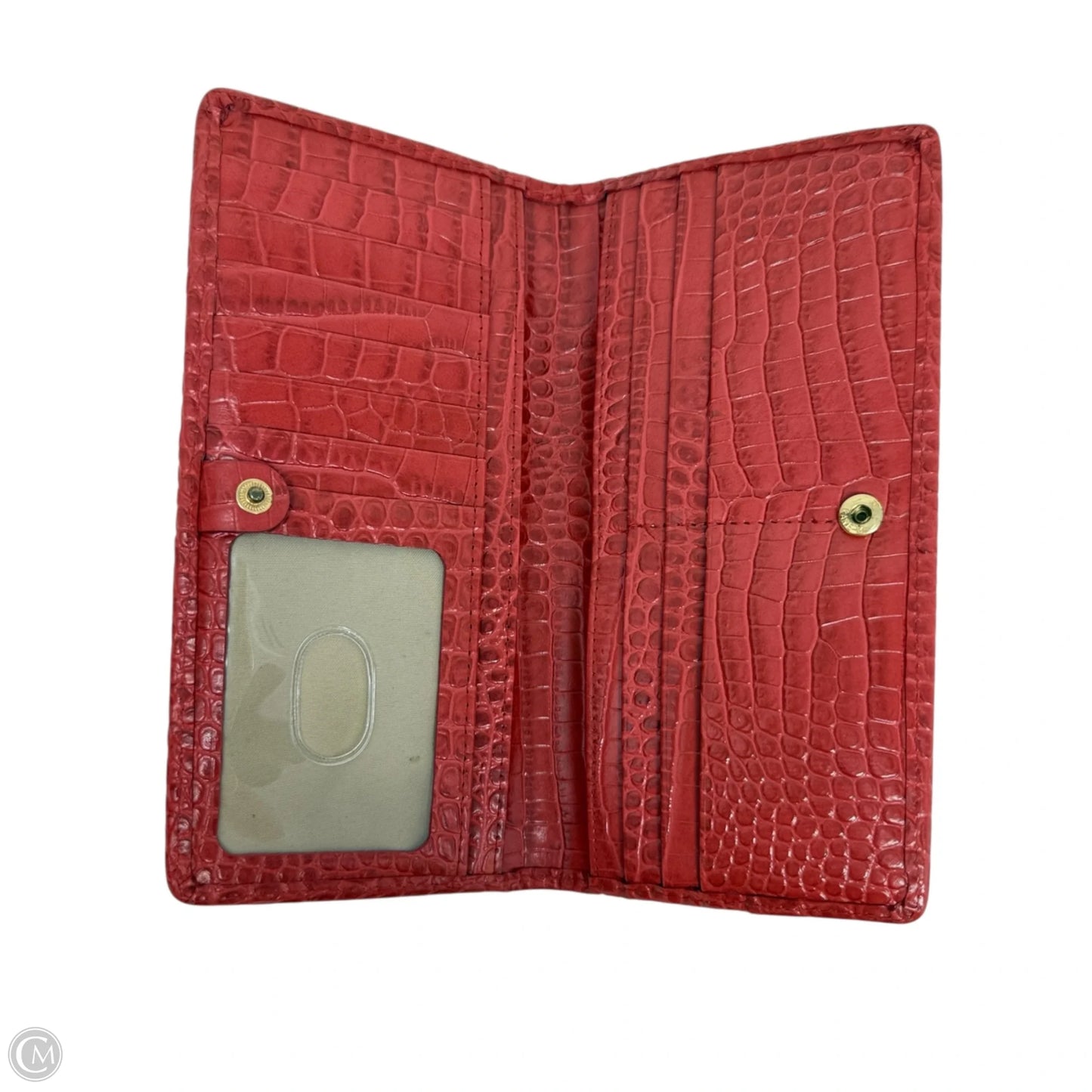 Ady Wallet Designer By Brahmin In Red Dragon, Size: Medium