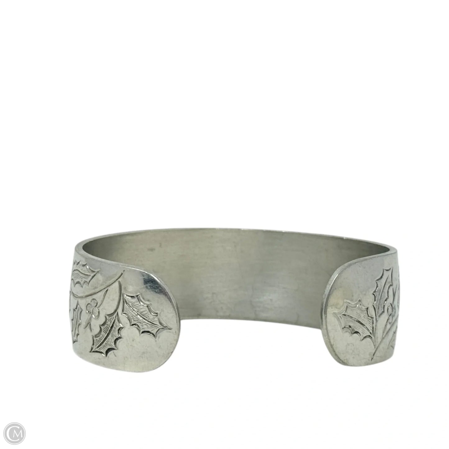 Winter Holly Pewter Cuff Bracelet By Kirk Stieff