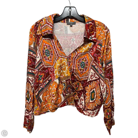 Top Long Sleeve By Haute Hippie In Multi-colored, Size: M