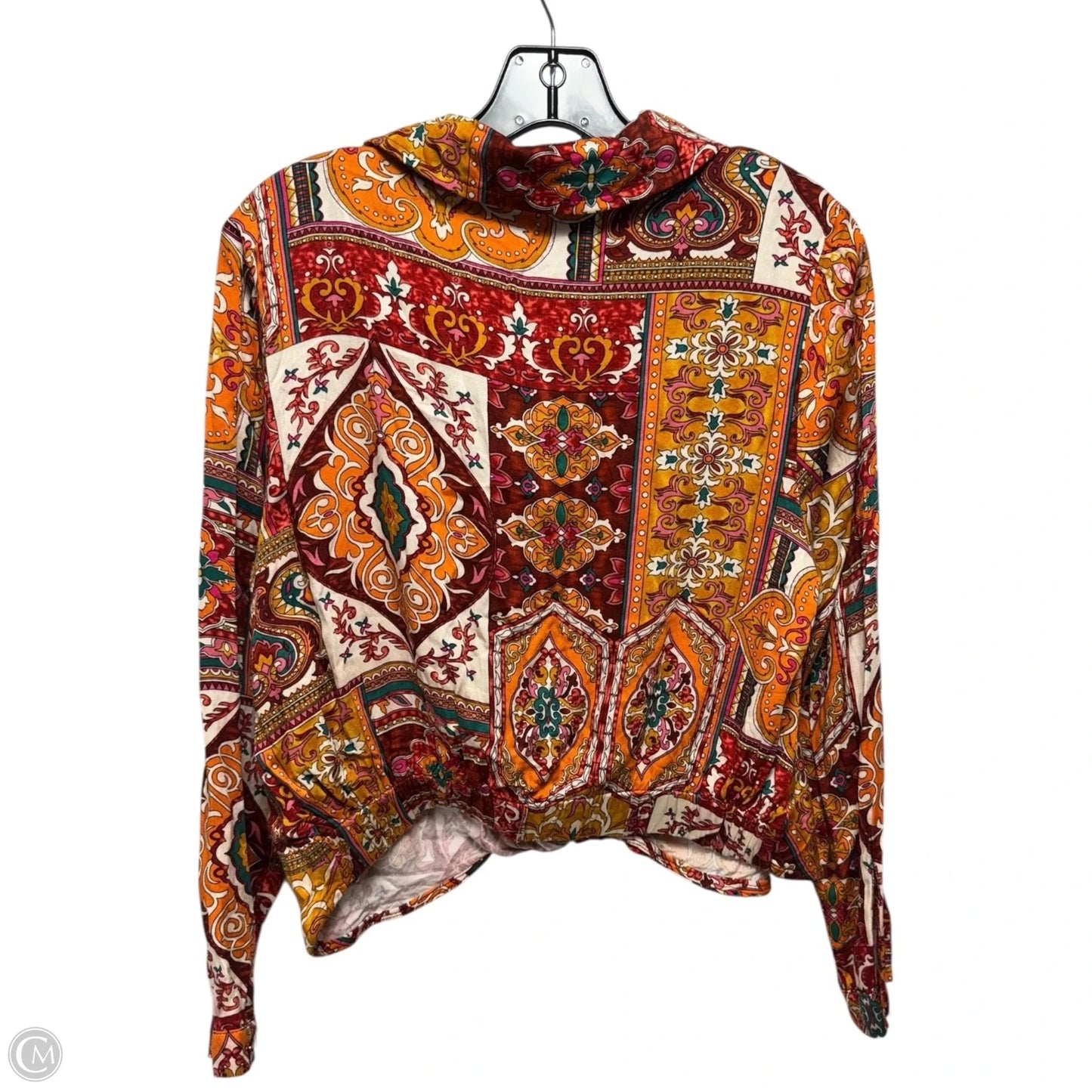 Top Long Sleeve By Haute Hippie In Multi-colored, Size: M