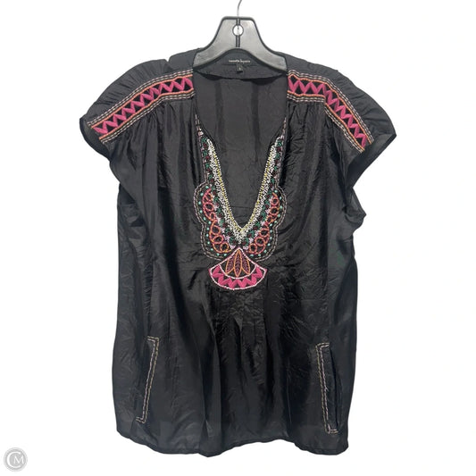 Silk Embroidered Top Sleeveless By Nanette Lepore In Multi-colored, Size: 6