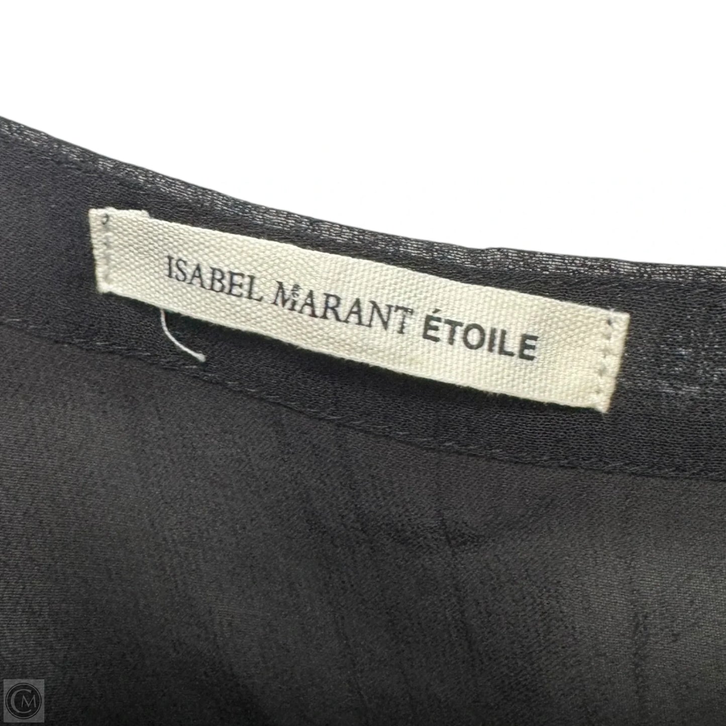 Sheer Top Cami Designer By Isabel Marant Etoile In Black, Size: S