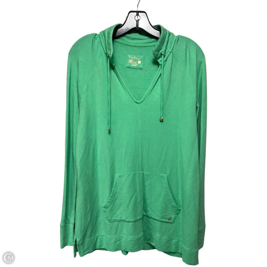 Athletic Top Long Sleeve Designer By Luxletic Lilly Pulitzer In Green, Size: L