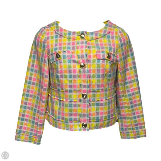 Millie Blazer Designer By Lilly Pulitzer In Multi-colored, Size: L