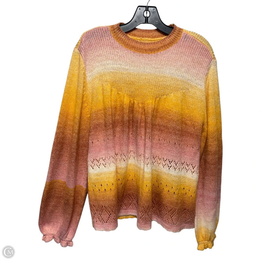 Sweater By Lauren Conrad In Multi-colored, Size: Xxl