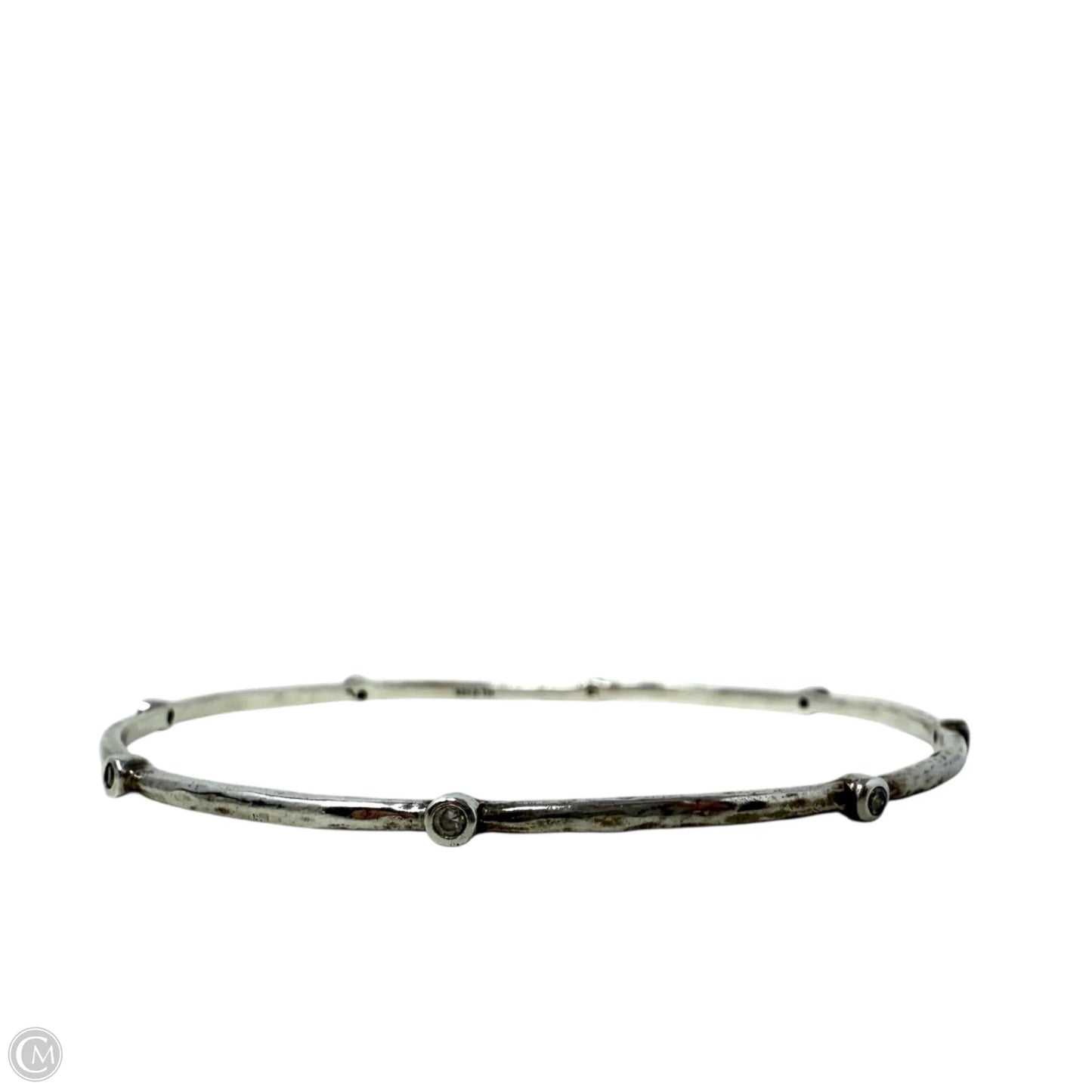 Sterling Silver Magnifique & Star Spangled Bangle Bracelet Set By Silpada, Size: 03 Piece Set