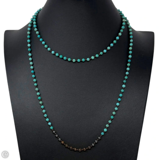 Great Lengths Howlite Bronzite Bead Sterling Silver N2396 Necklace By Silpada