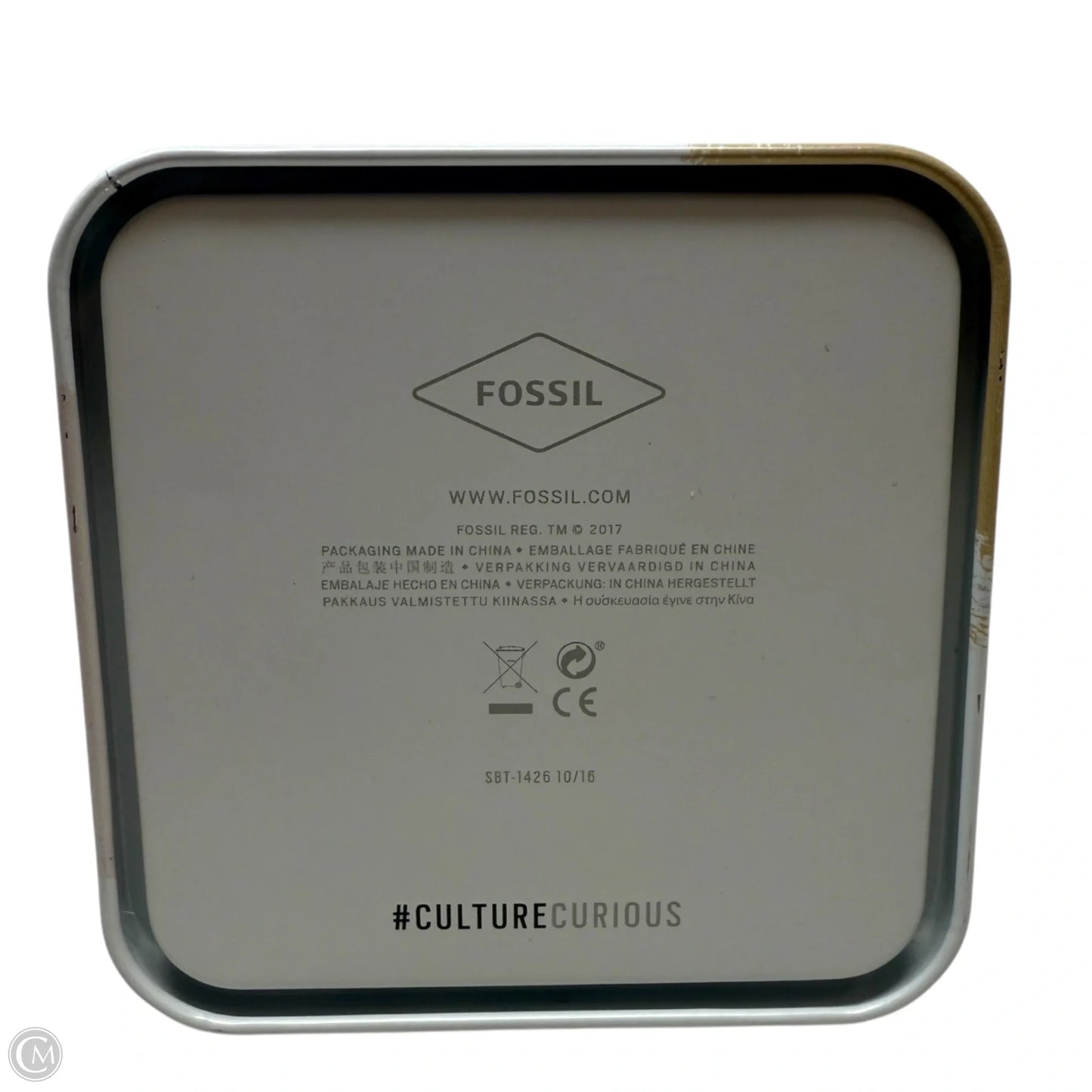 BQ3259 Classic With Date Light Brown Leather Strap 40mm Watch By Fossil