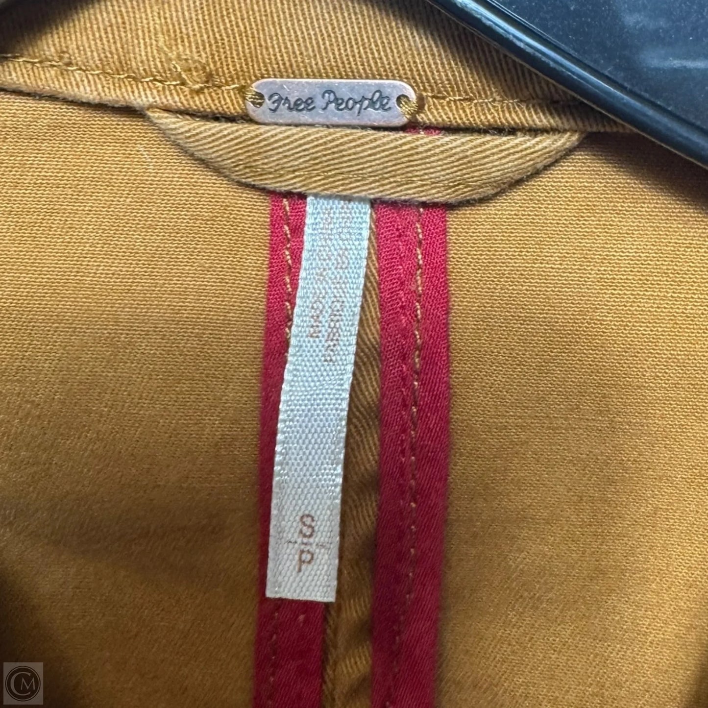 Military Jacket By Free People In Gold, Size: S