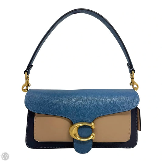 Tabby Colorblock Handbag Designer By Coach, Size: Medium