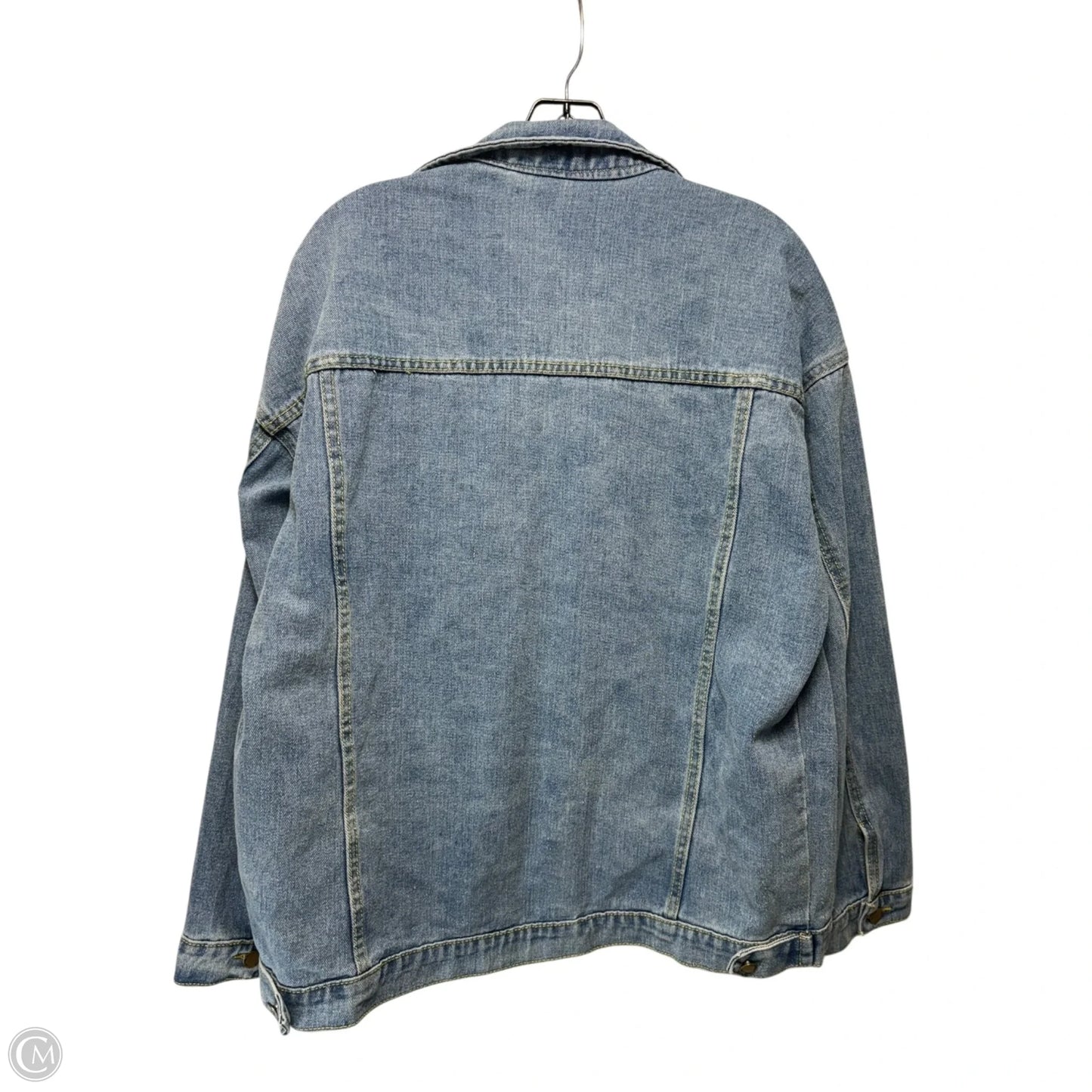 Jacket Denim By Falmer Heritage In Blue Denim, Size: Xl