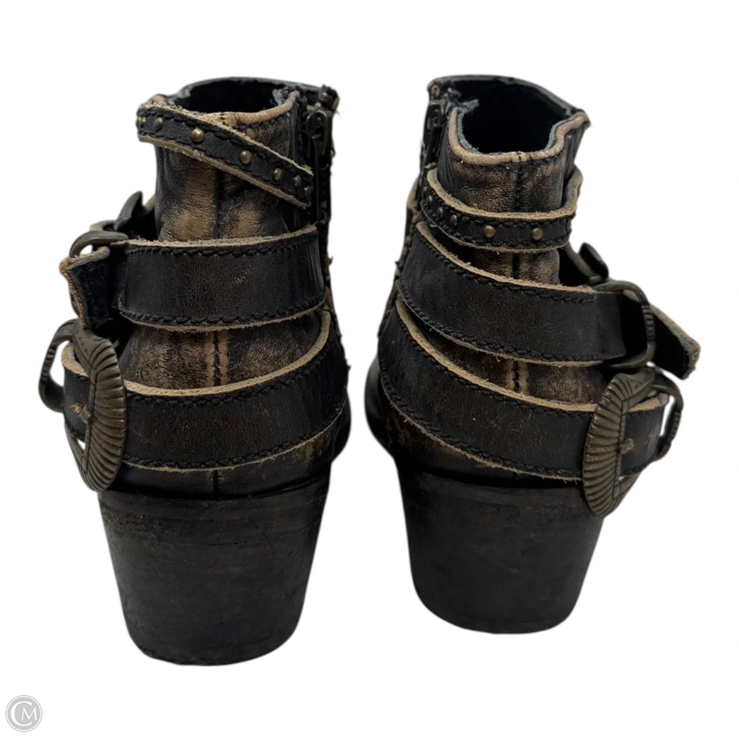 Boots Ankle Flats By Circle G In Brown, Size: 5.5