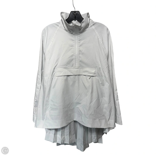 Athletic Jacket By Athleta In White, Size: M