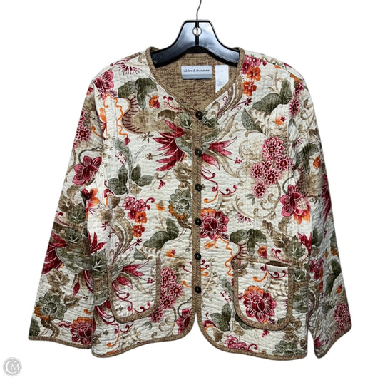 Jacket Quilted By Alfred Dunner In Multi-colored, Size: 10p