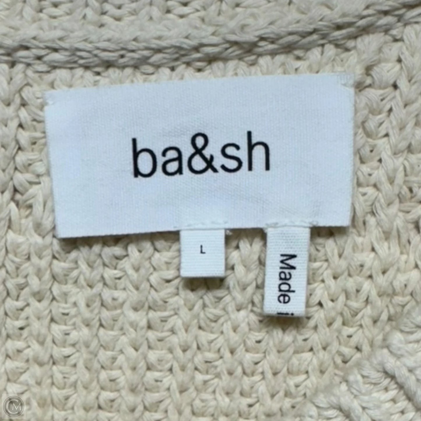 Sweater By bs&sh In Cream, Size: L