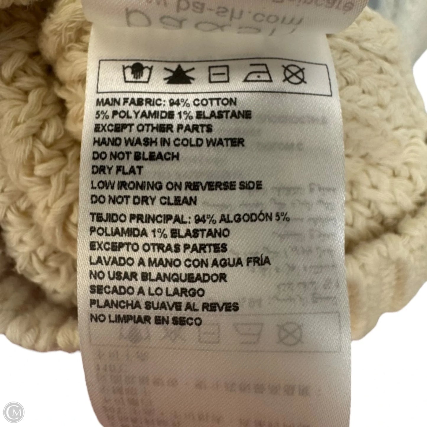 Sweater By bs&sh In Cream, Size: L