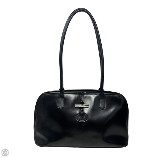 Roseau Shoulder Handbag Designer By Longchamp, Size: Medium