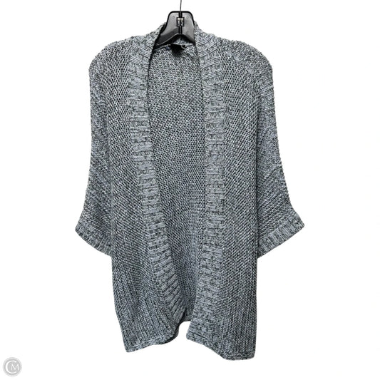 Sweater Cardigan By Ann Taylor In Blue, Size: Xl
