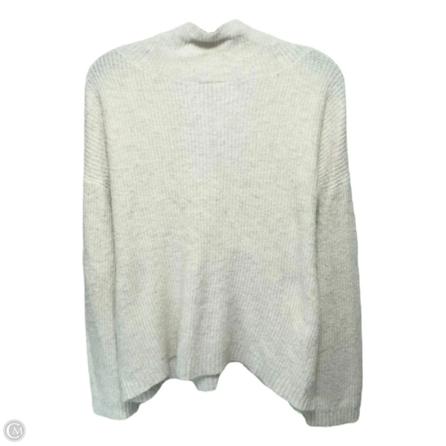 Sweater By Ann Taylor In Cream, Size: L