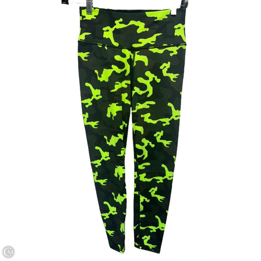 Athletic Leggings By Free People In Camouflage Print, Size: Xs