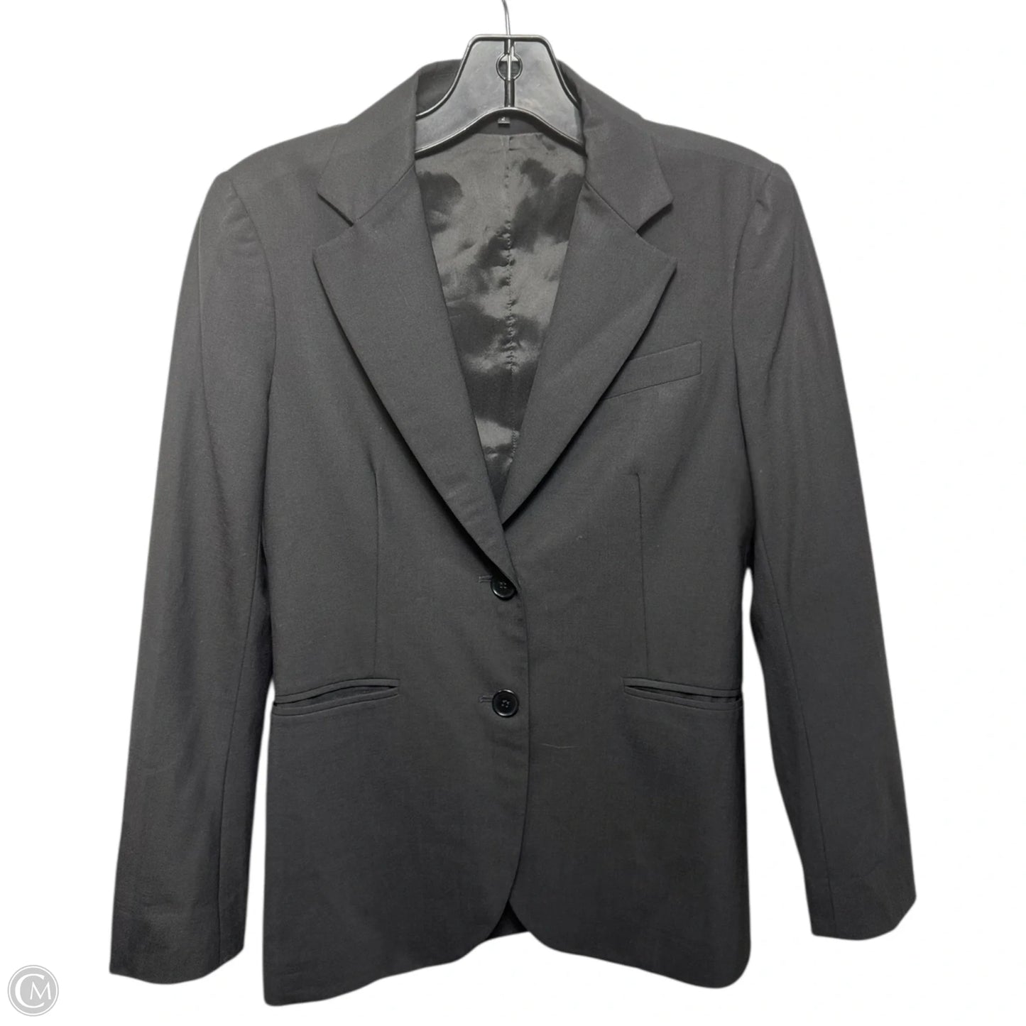 Wool Blazer By Theory In Black, Size: 2