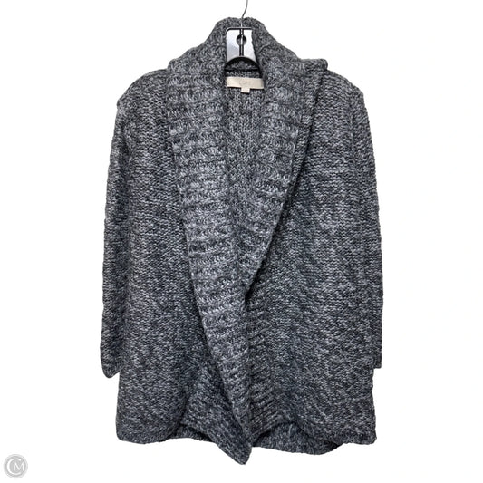 Sweater Cardigan By Loft In Grey, Size: Xs