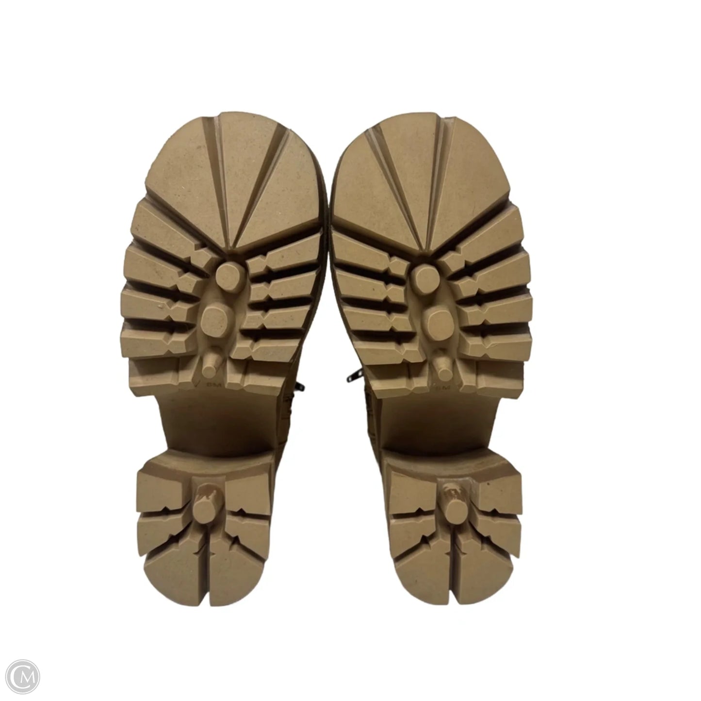 Preston Platform Ankle Boots By Jeffrey Campbell X Free People In Tan, Size: 8