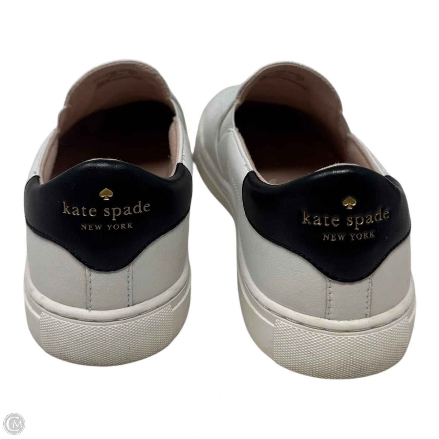 Azores Perforated Spade Shoes Designer By Kate Spade In White, Size: 6.5