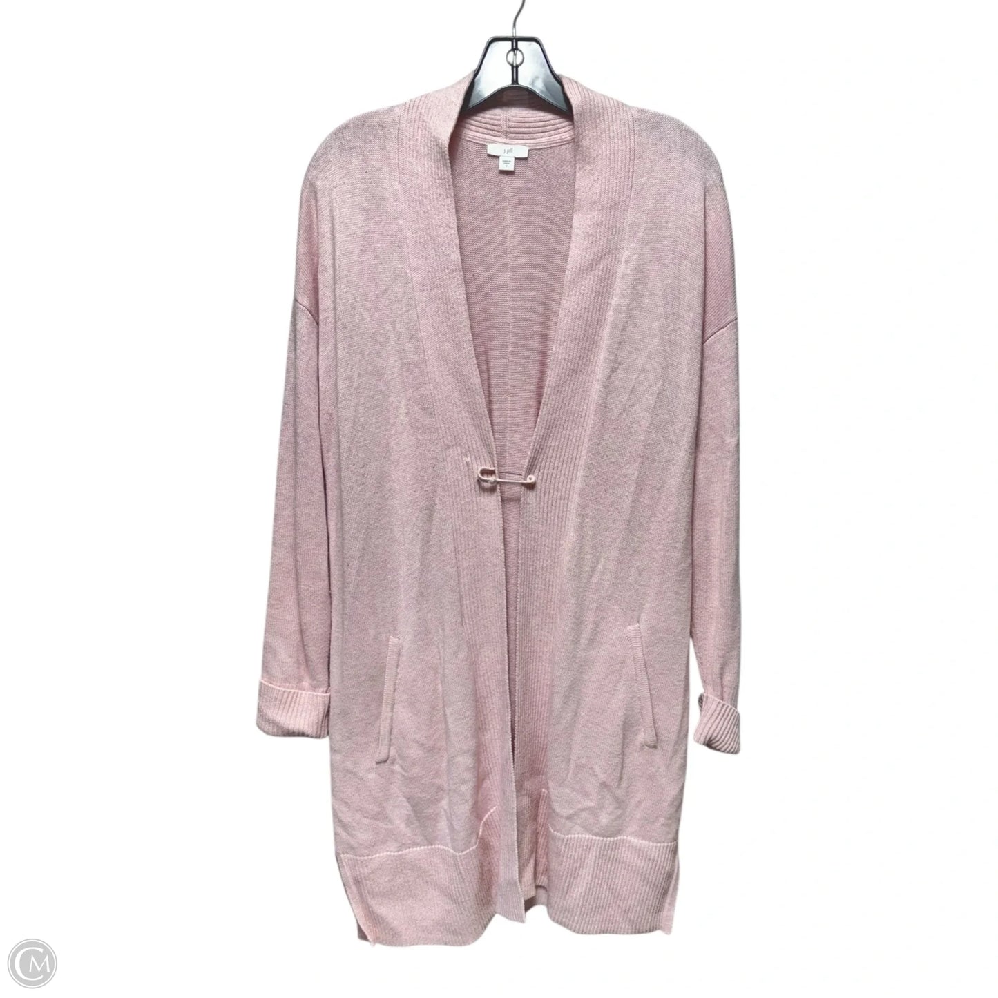 Sweater Cardigan By J. Jill In Pink, Size: S