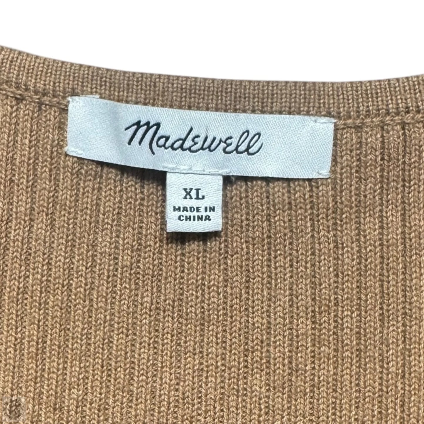 Dress Sweater By Madewell In Tan, Size: Xl