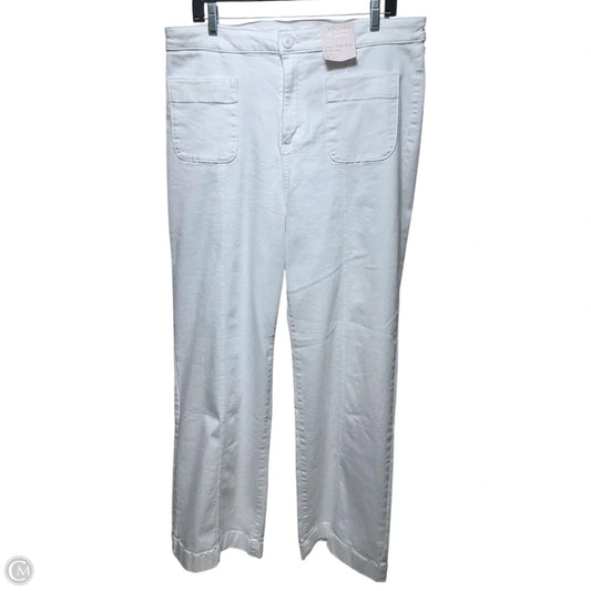 Super High-Rise Wide Leg Pants By lauren conrad In White, Size: 18
