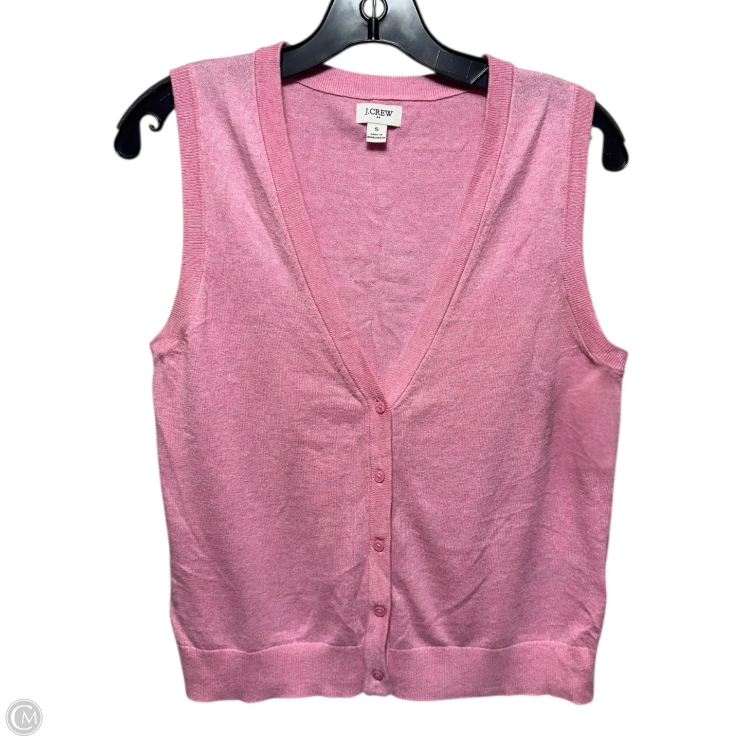 Vest Sweater By J. Crew In Pink, Size: S