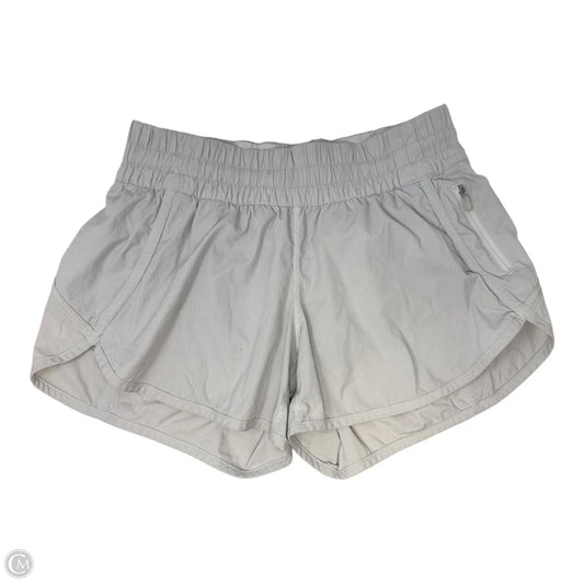 Athletic Shorts By Lululemon In Grey, Size: 8