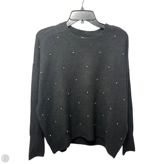 Rhinestone Sweater By Cece In Black, Size: S