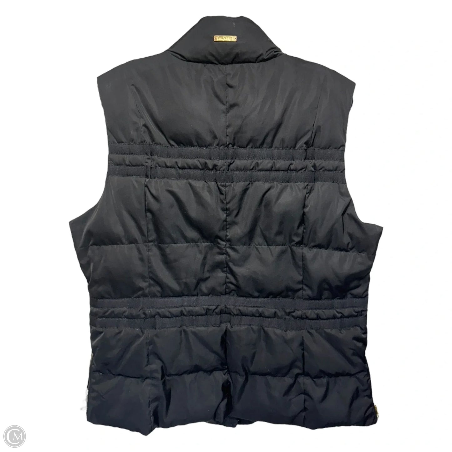 Kate Puffer Vest Designer By Lilly Pulitzer In Black, Size: XL