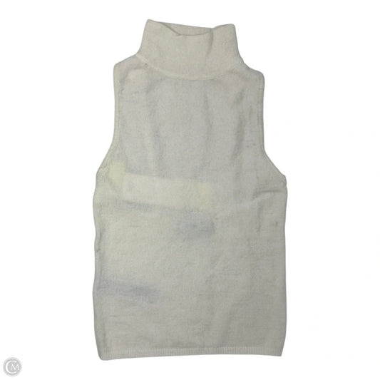 Top Sleeveless By Mng In Cream, Size: Xs