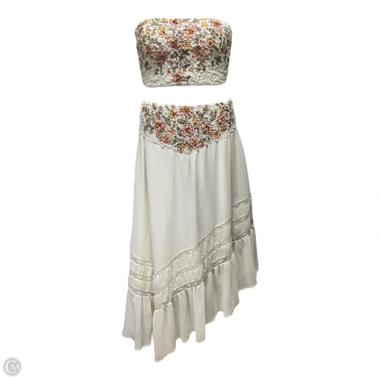 Augusta Skirt Set 2pc By Free People In Multi-colored, Size: L