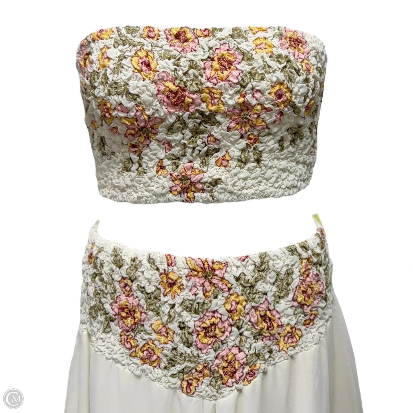 Augusta Skirt Set 2pc By Free People In Multi-colored, Size: L