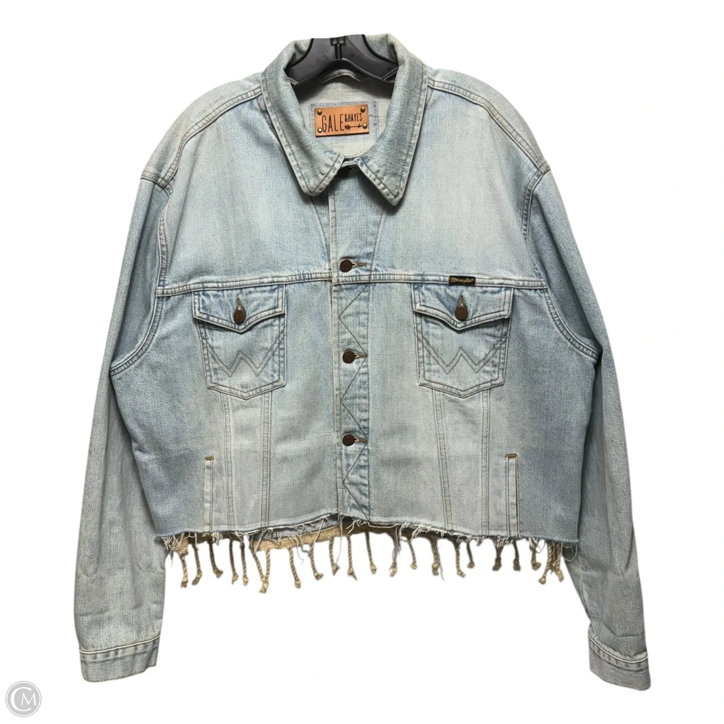 Jacket Denim By gale & hayes In Blue Denim, Size: Xl estimated