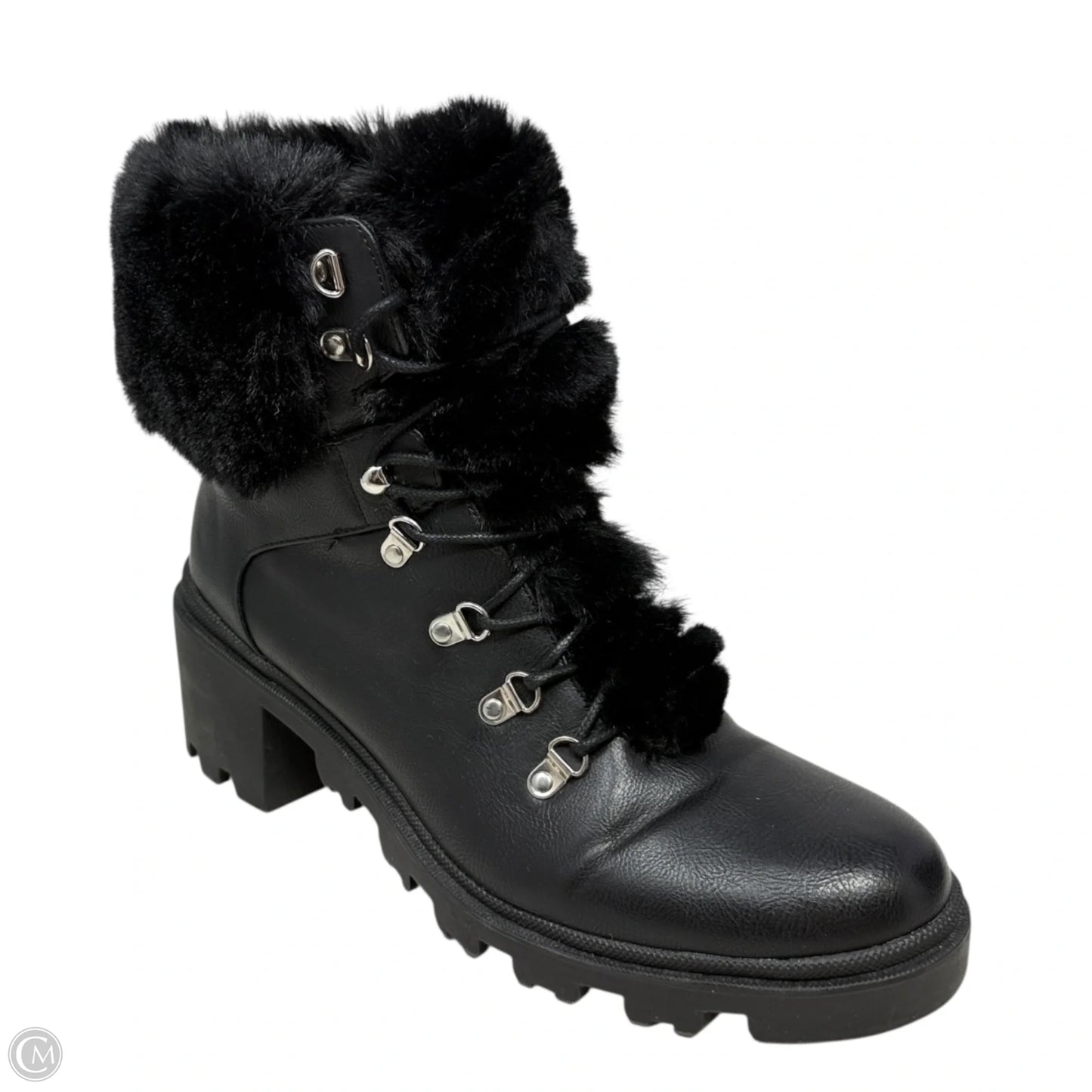 Giana Ankle Boots By Just Fab In Black, Size: 11