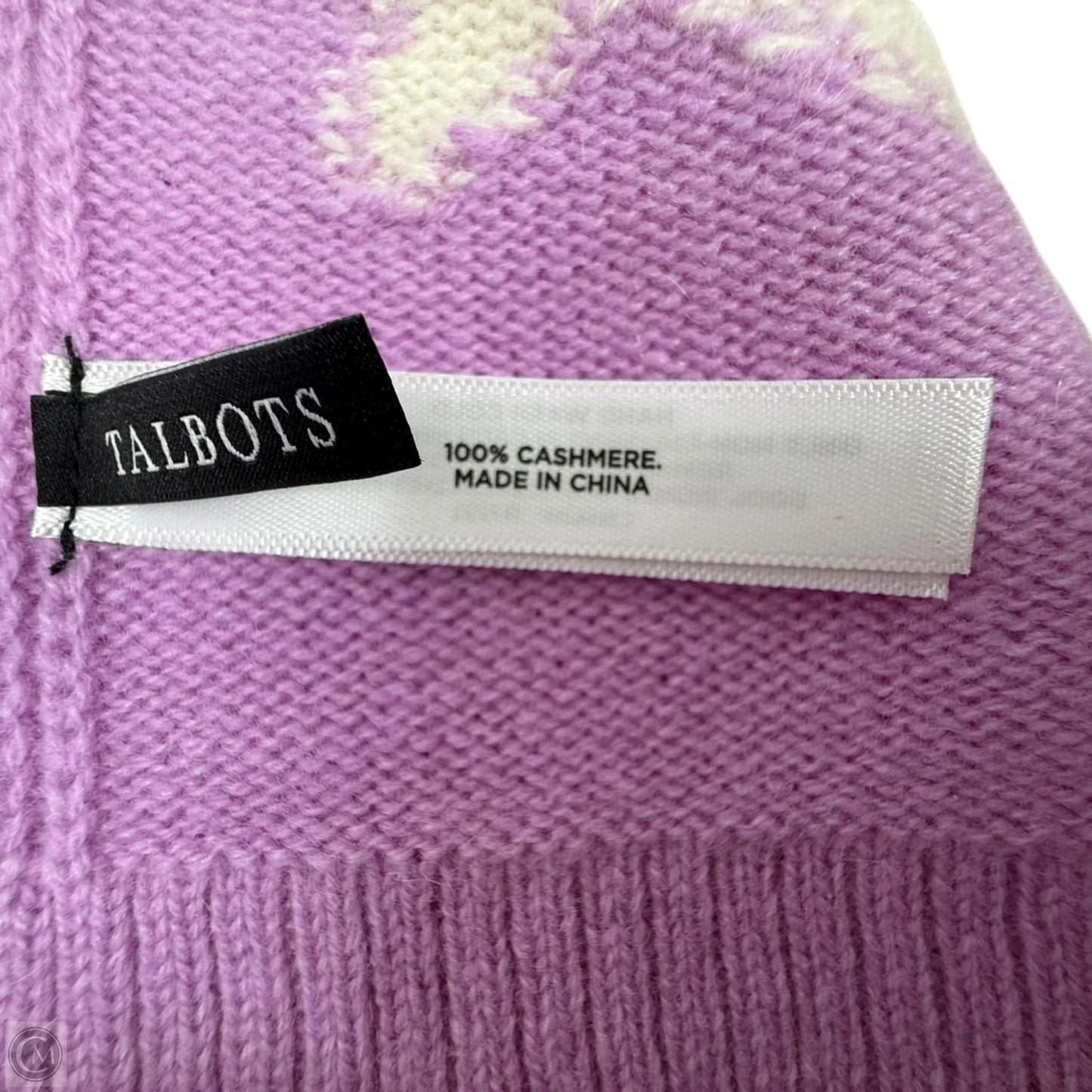 Cashmere Stars Scarf By Talbots In Pink