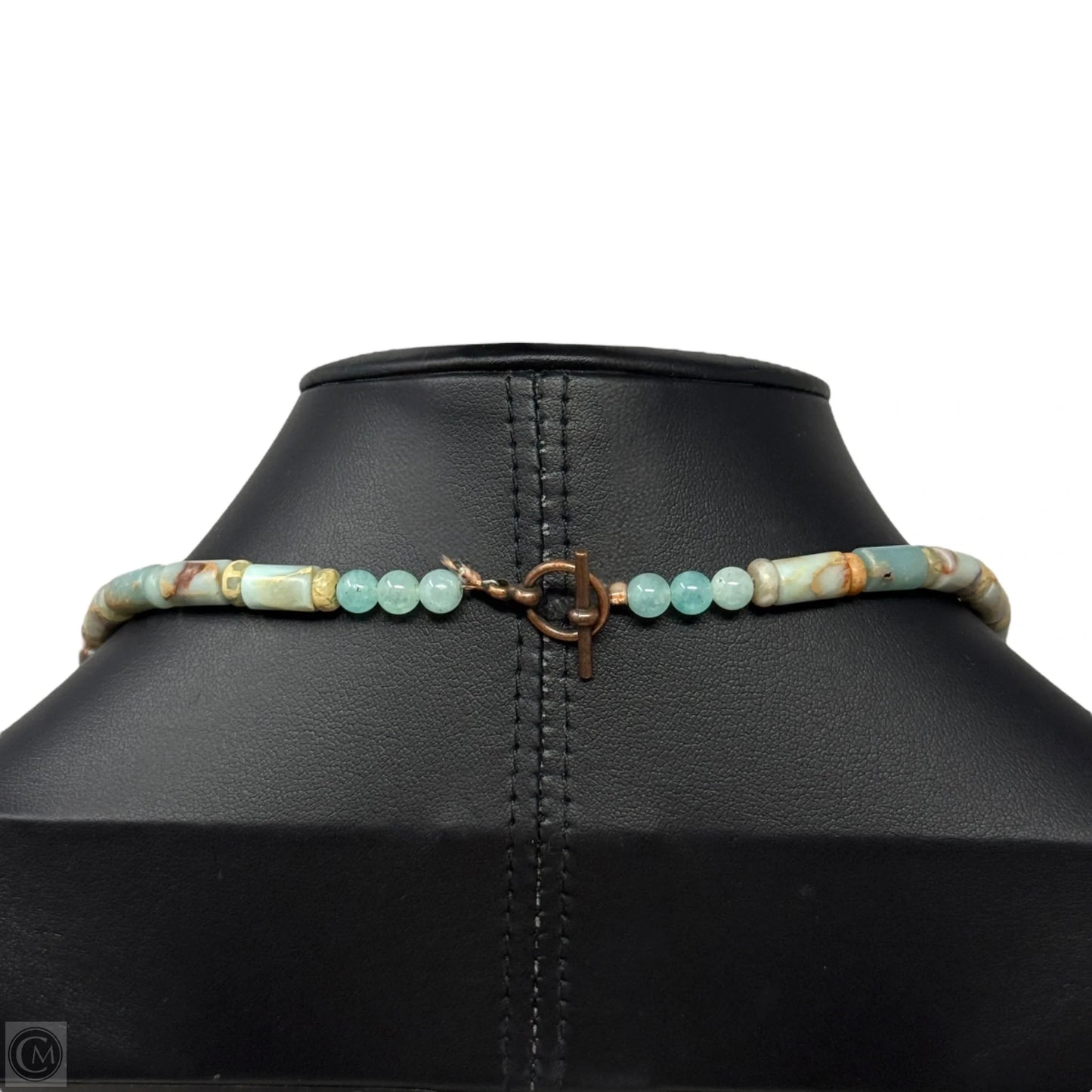 Multi Stone Beaded Necklace With Stone Flower Pendant By Clothes Mentor