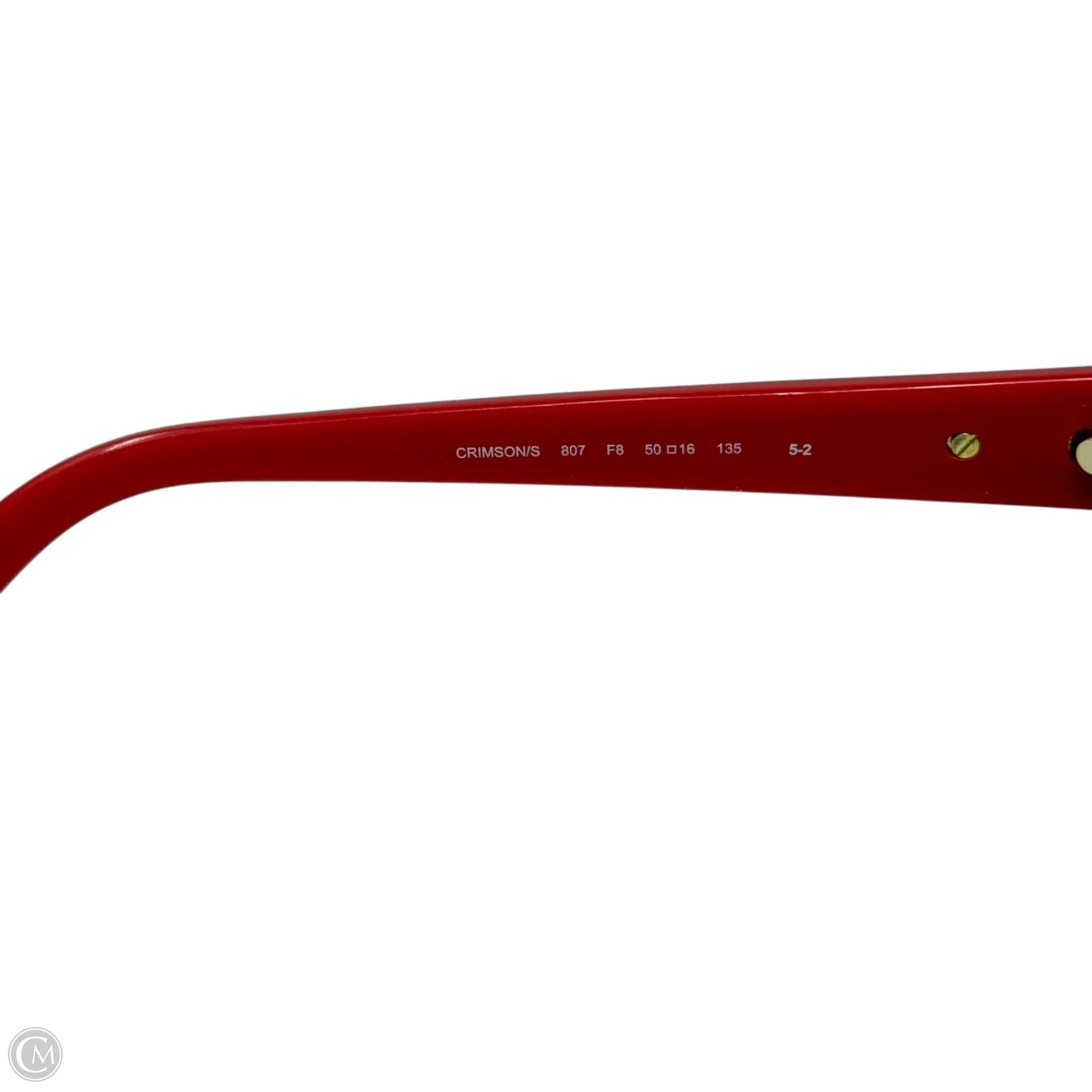 Crimson/S 807 F8 Cat Eye Sunglasses Designer By Kate Spade