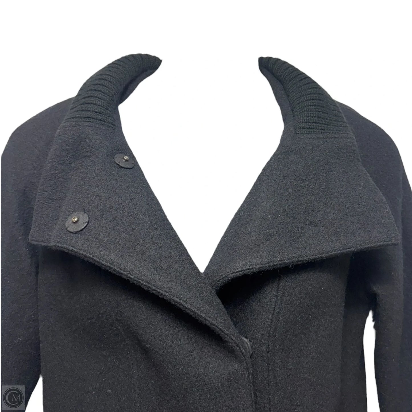 Coat Wool By Vince In Blue, Size: M