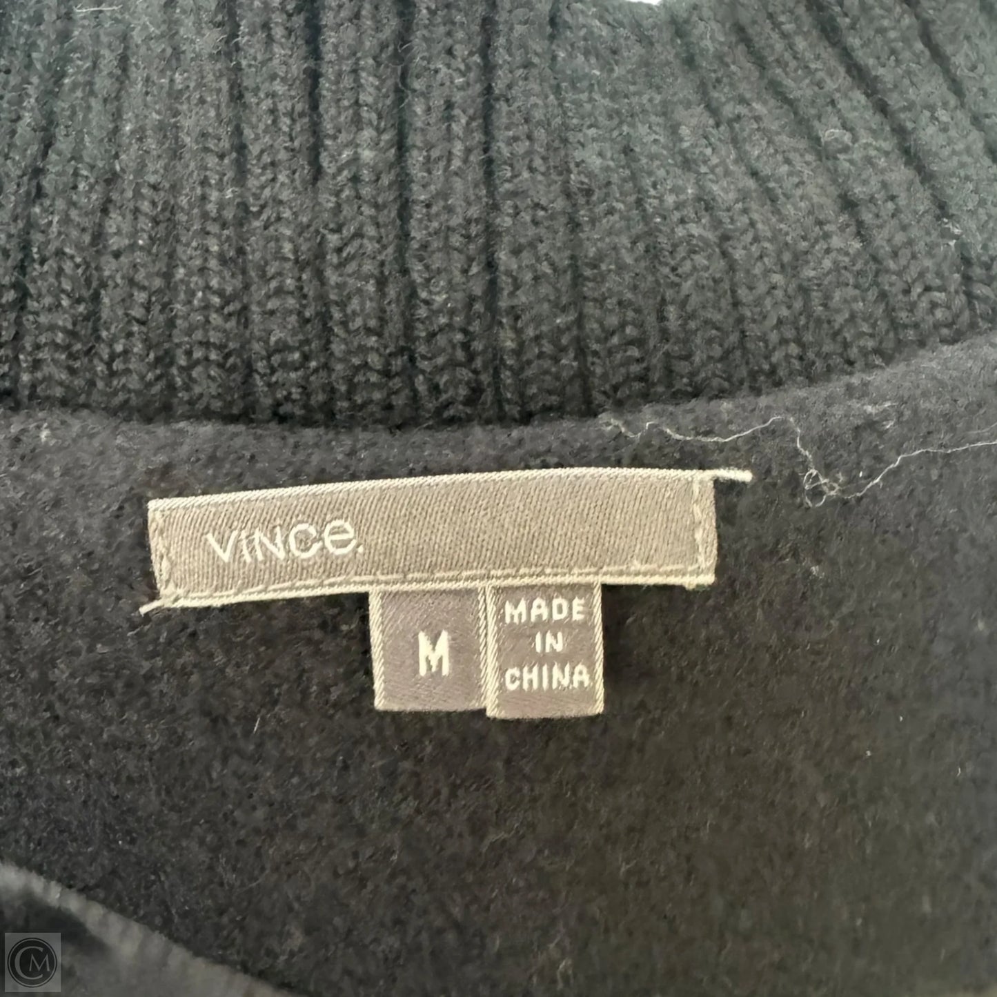 Coat Wool By Vince In Blue, Size: M