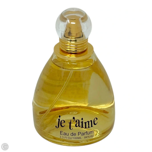 Je T'aime Eau De Parfum 3.3 Fl Oz Spray By YZY