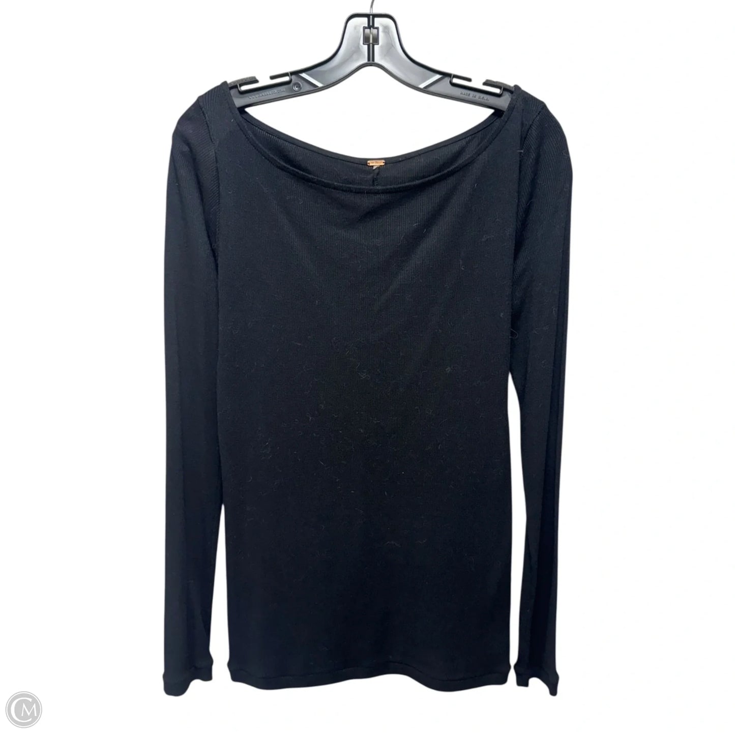 Top Long Sleeve Basic By Free People In Black, Size: L