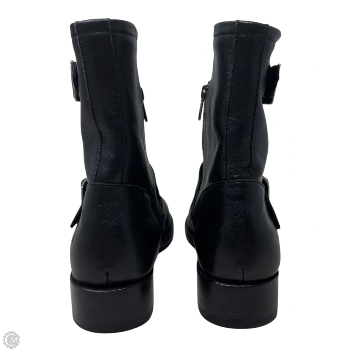 Boots Designer By Frye In Black, Size: 11