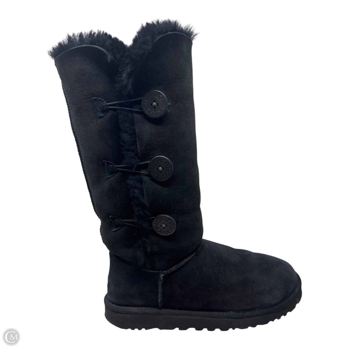 Boots Designer By Ugg In Black, Size: 10